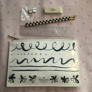 Kate spade pouch set